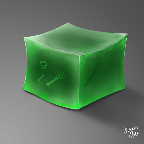 Gelatin Cube