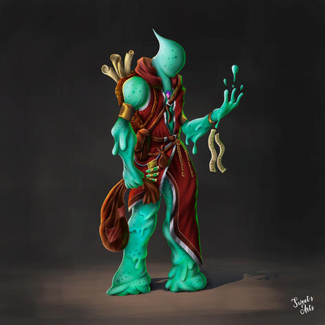 Plasmoid wanderer